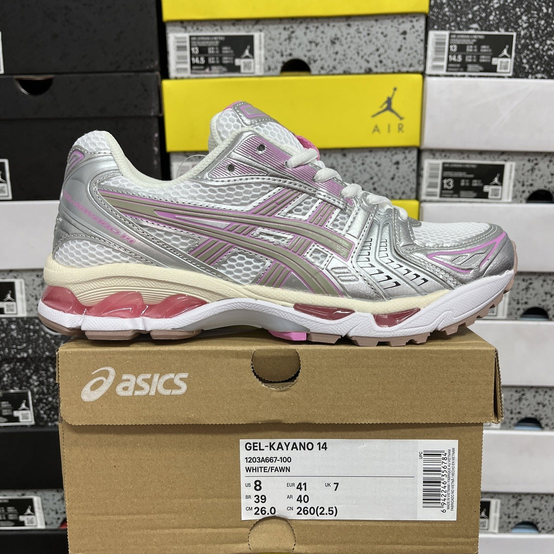 ASICS Gel-Kayano 14 White Fawn