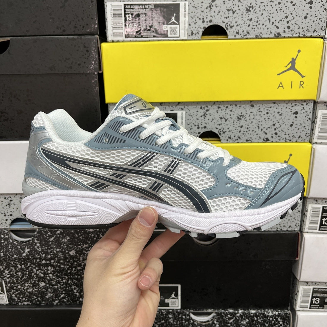 ASICS Gel-Kayano 14 White Fjord Grey