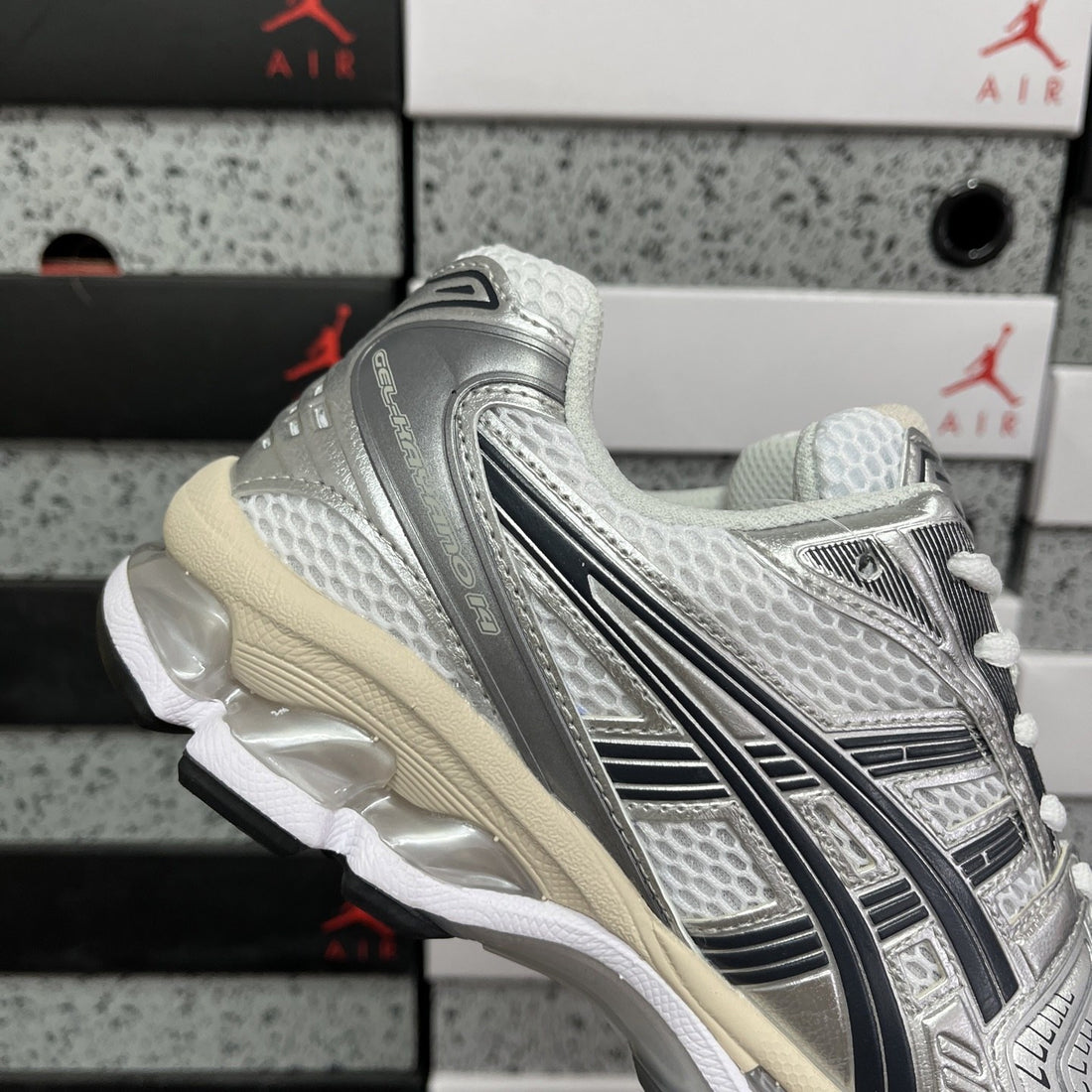 ASICS Gel-Kayano 14 White Graphite Grey