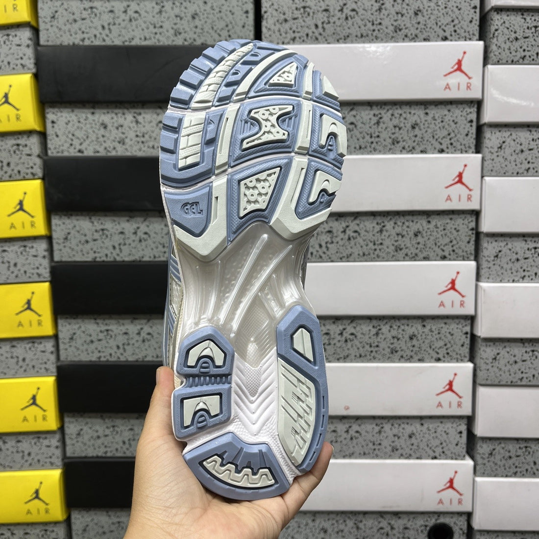 ASICS Gel-Kayano 14 White Light Navy