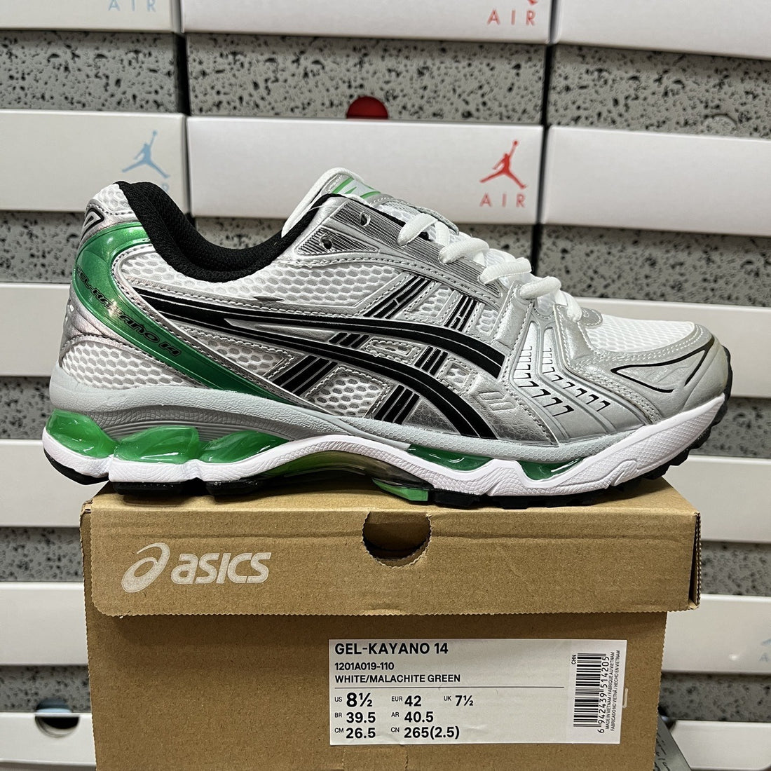 ASICS Gel-Kayano 14 White Malachite Green
