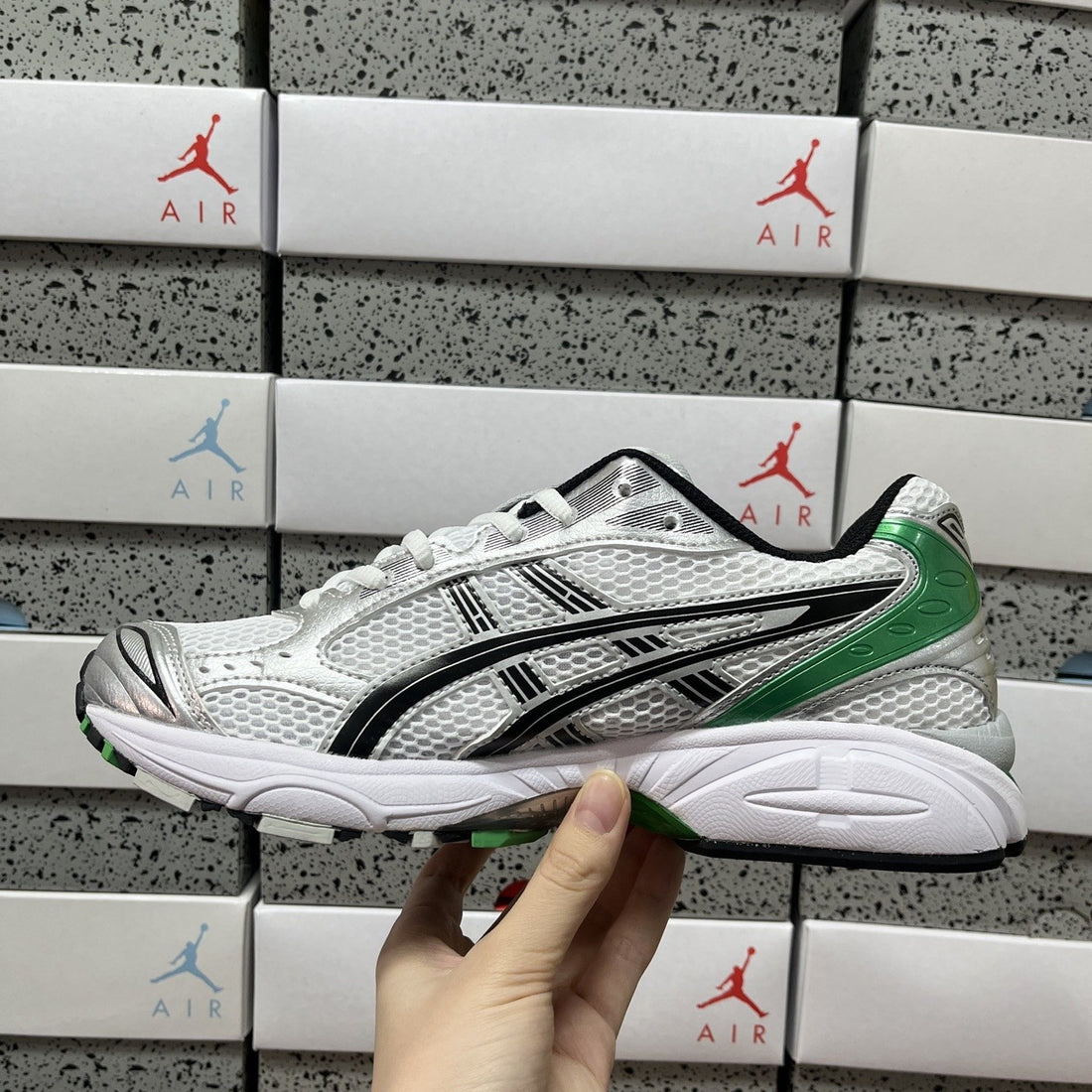 ASICS Gel-Kayano 14 White Malachite Green