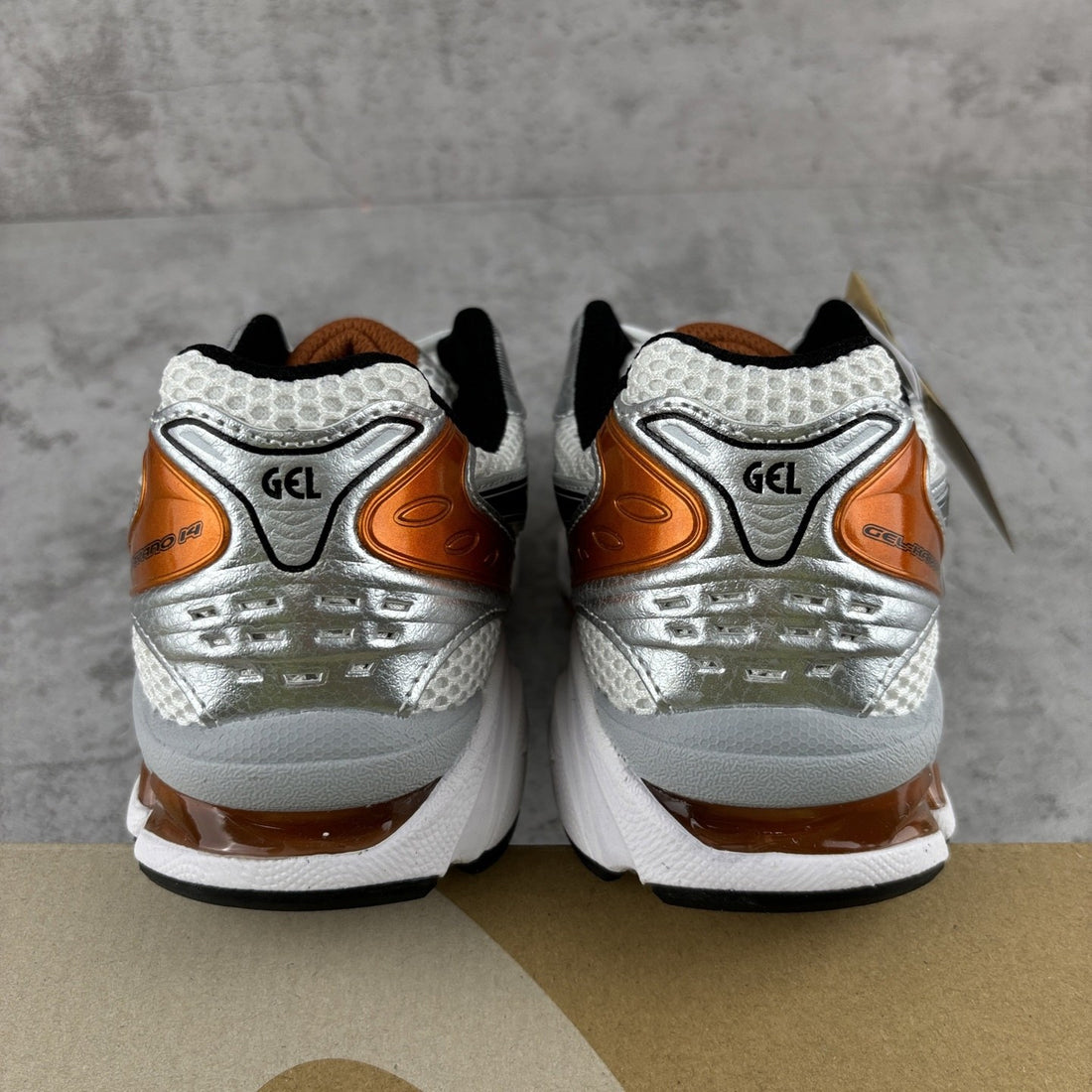 ASICS Gel-Kayano 14 White Orange