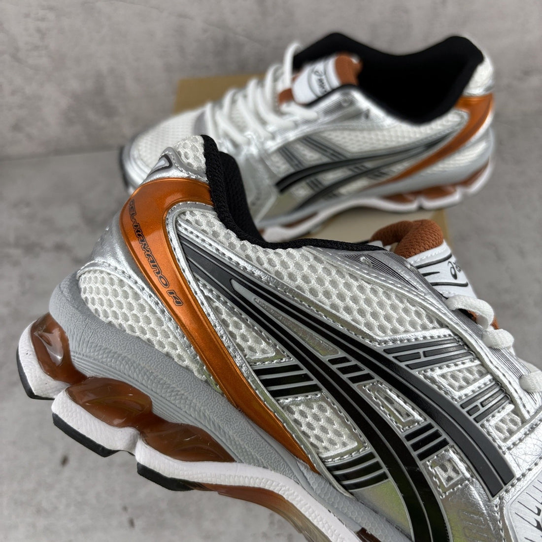 ASICS Gel-Kayano 14 White Orange