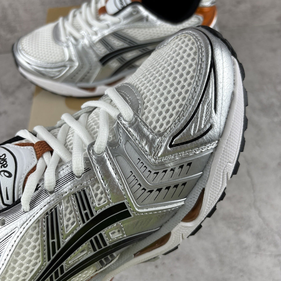 ASICS Gel-Kayano 14 White Orange