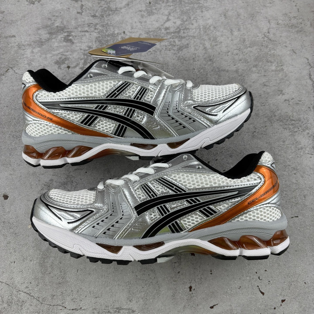 ASICS Gel-Kayano 14 White Orange