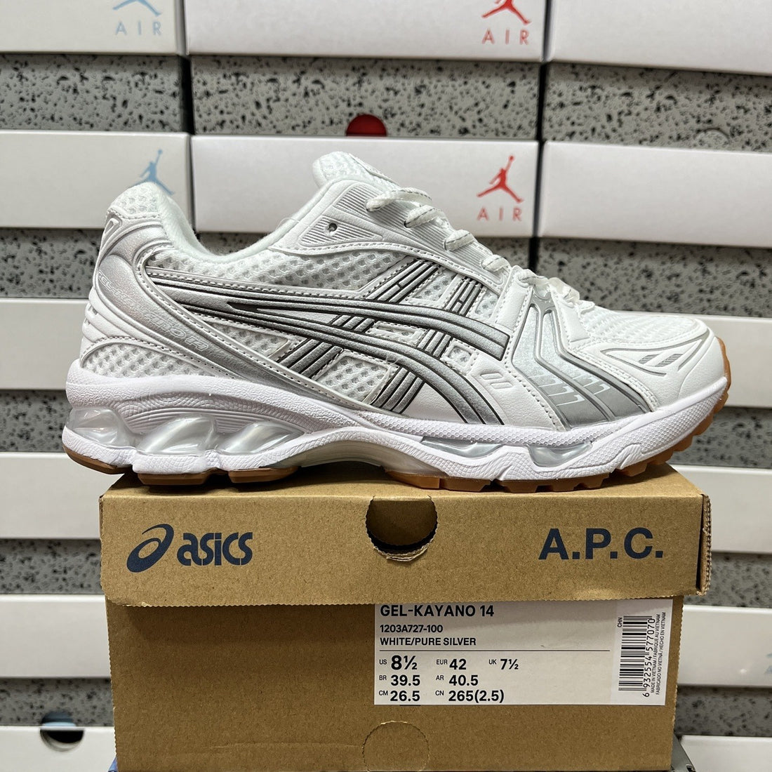 ASICS Gel-Kayano 14 White Pure Silver
