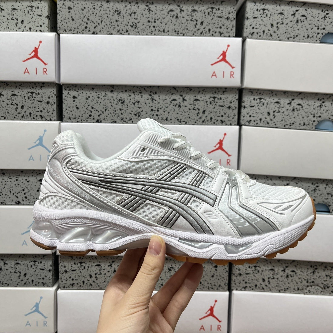 ASICS Gel-Kayano 14 White Pure Silver