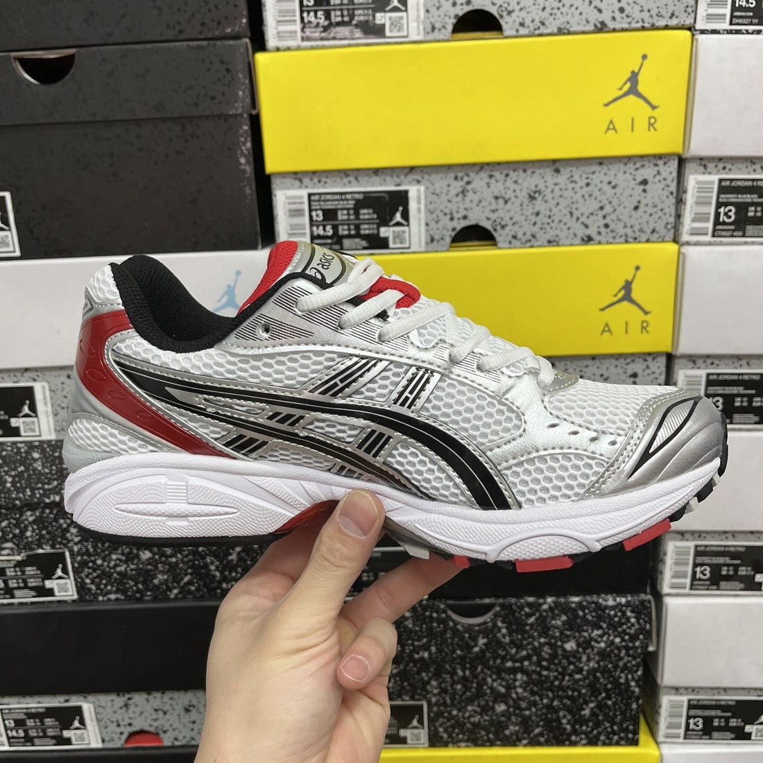ASICS Gel-Kayano 14 White Red