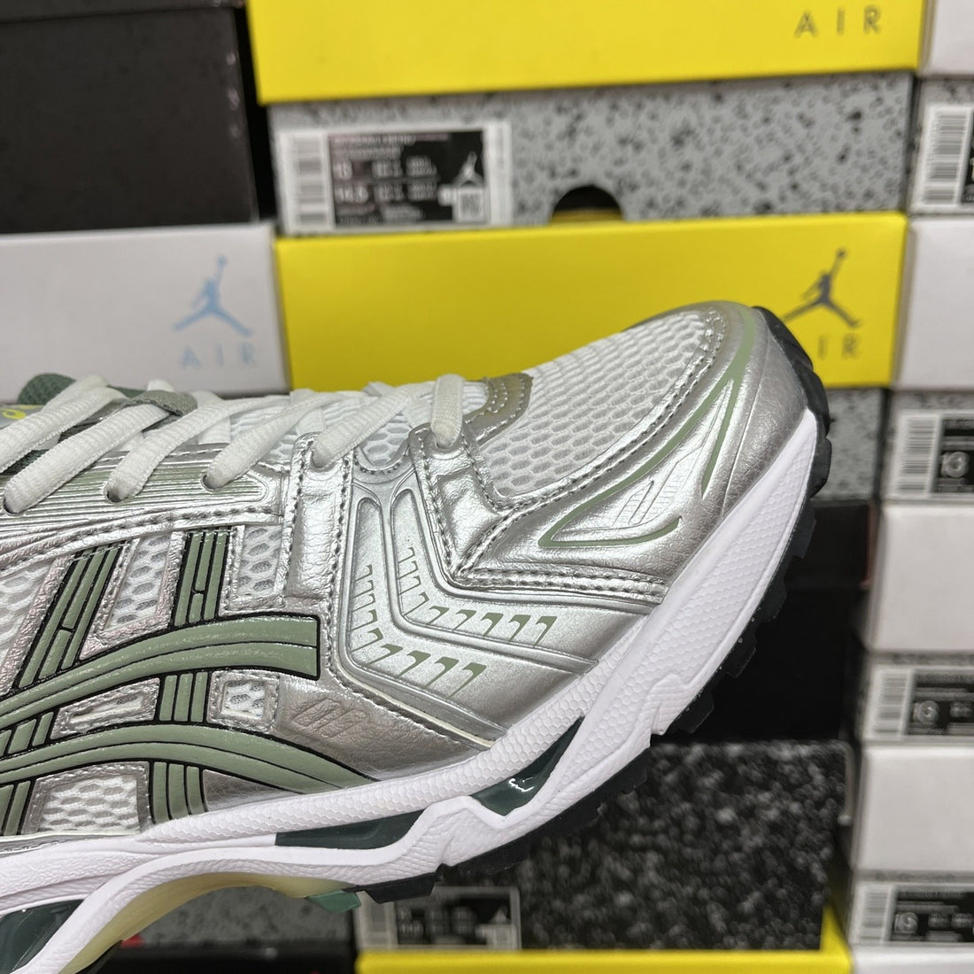 ASICS Gel-Kayano 14 White Silver Grey