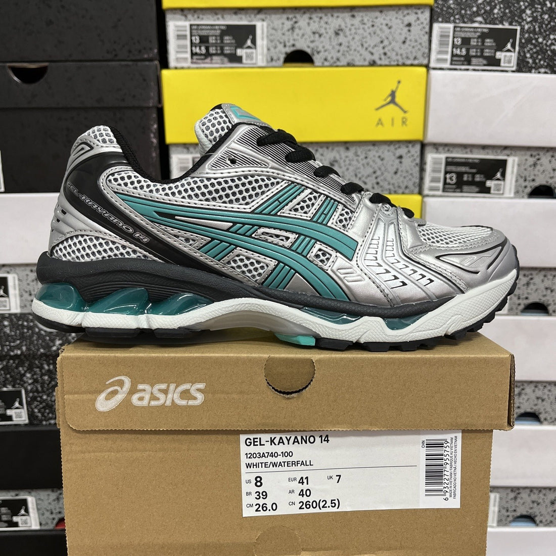 ASICS Gel-Kayano 14 White Waterfall