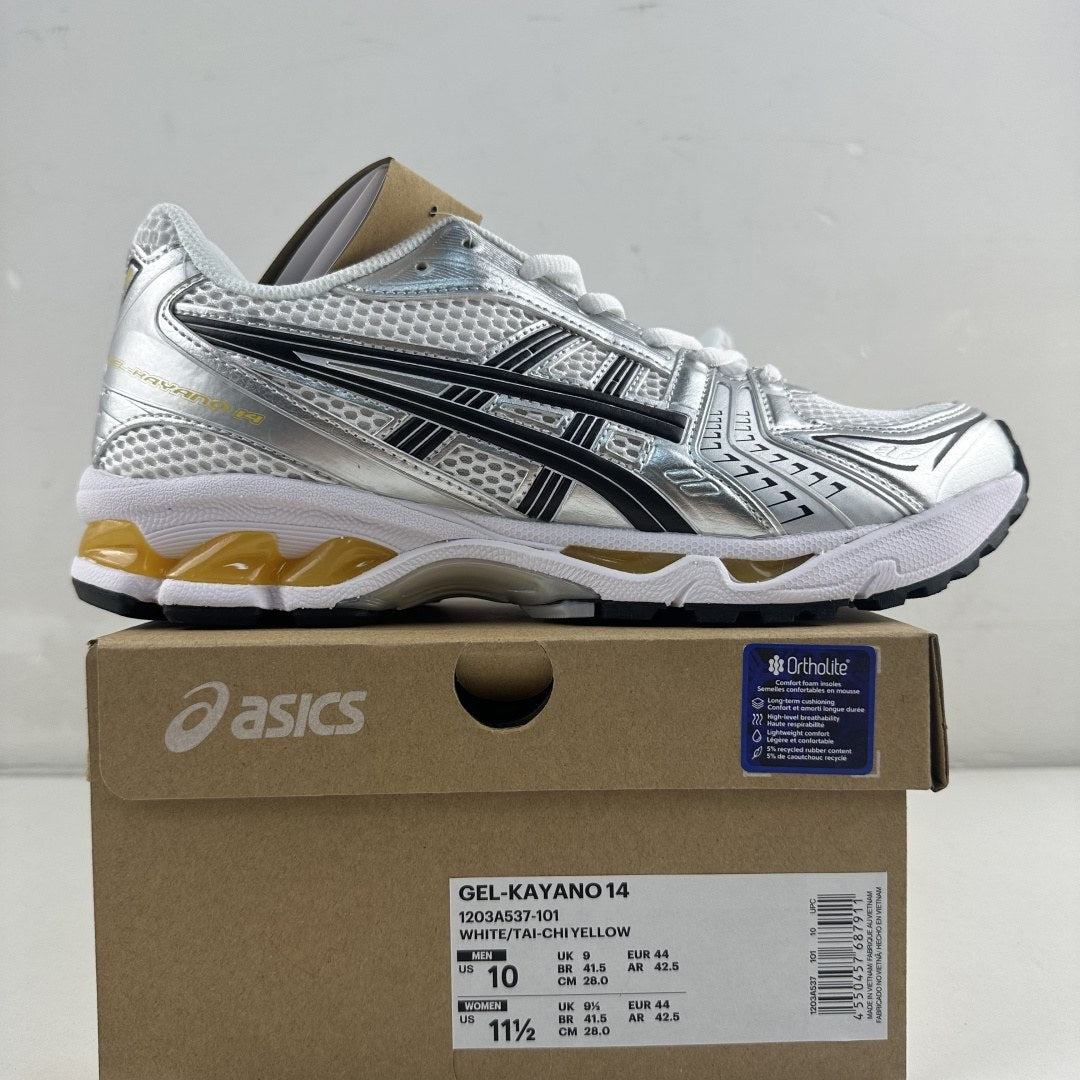 ASICS Gel-Kayano 14 White Yellow