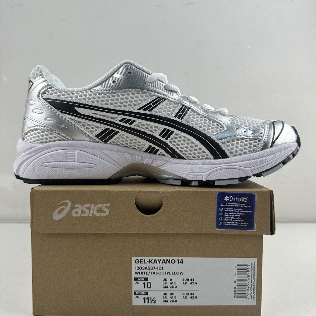 ASICS Gel-Kayano 14 White Yellow