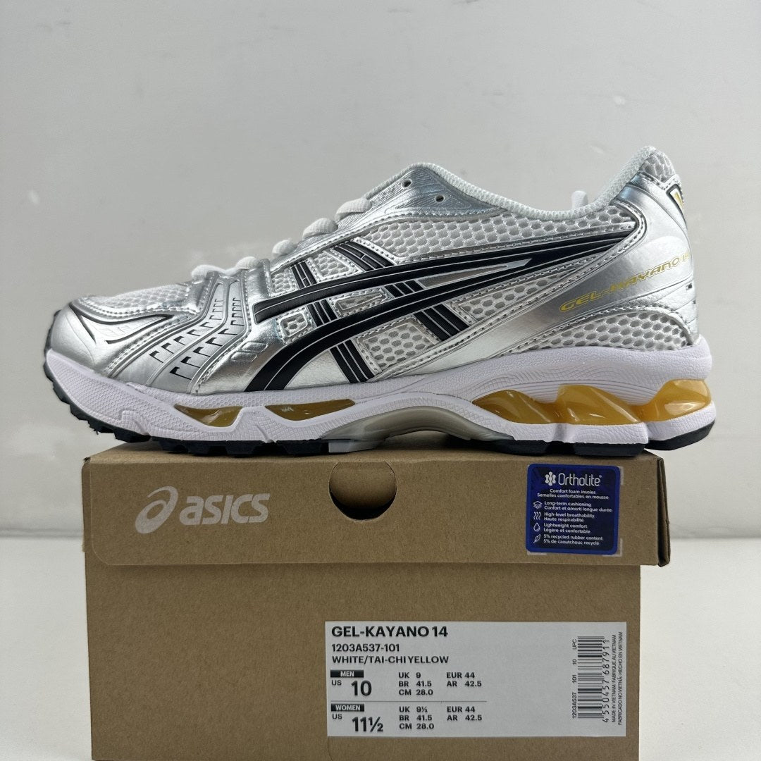 ASICS Gel-Kayano 14 White Yellow