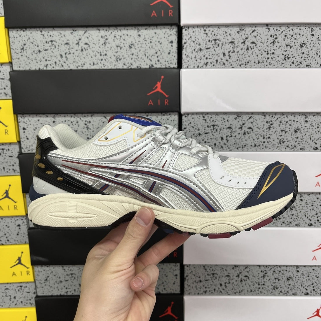 ASICS Gel-Kayano Legacy White Burgundy