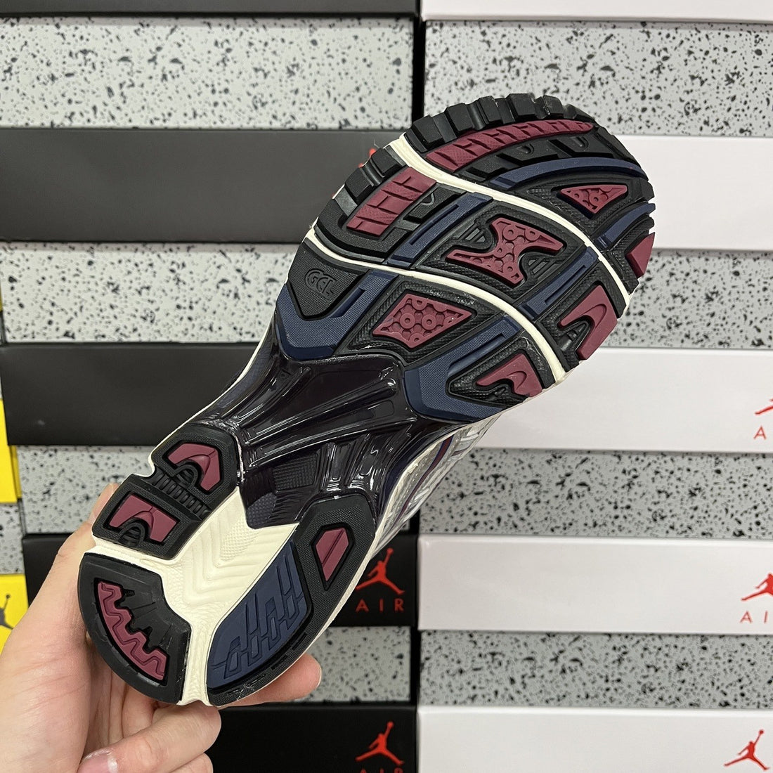 ASICS Gel-Kayano Legacy White Burgundy