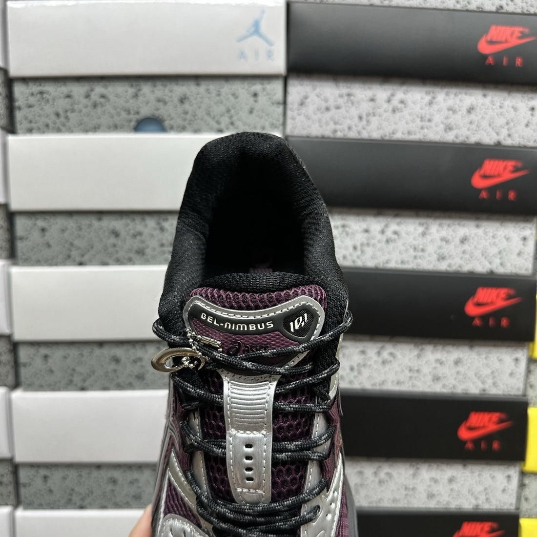 ASICS Gel-Nimbus 10.1 Black Burgundy