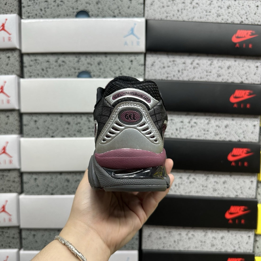 ASICS Gel-Nimbus 10.1 Black Burgundy