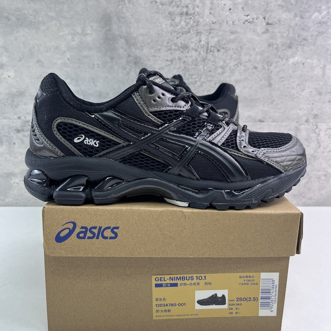 ASICS Gel-Nimbus 10.1 Black Graphite