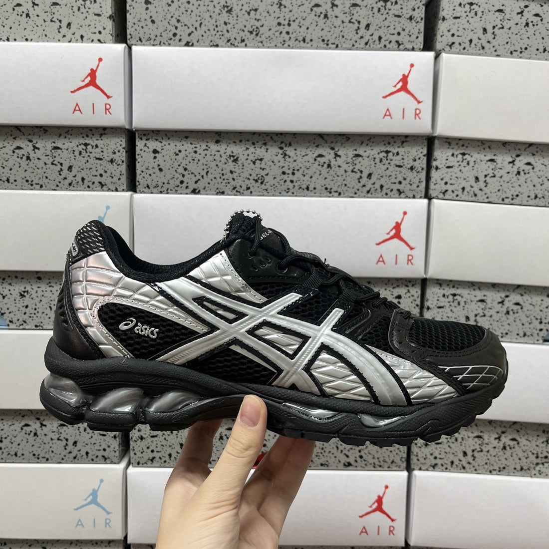 ASICS Gel-Nimbus 10.1 Black Pure Silver