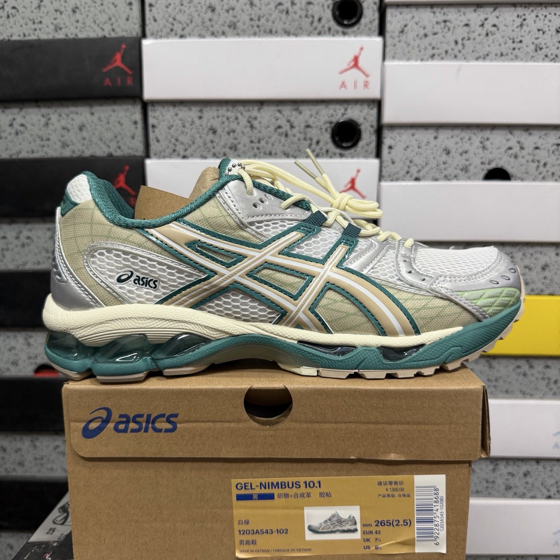 ASICS Gel-Nimbus 10.1 Cream Jade