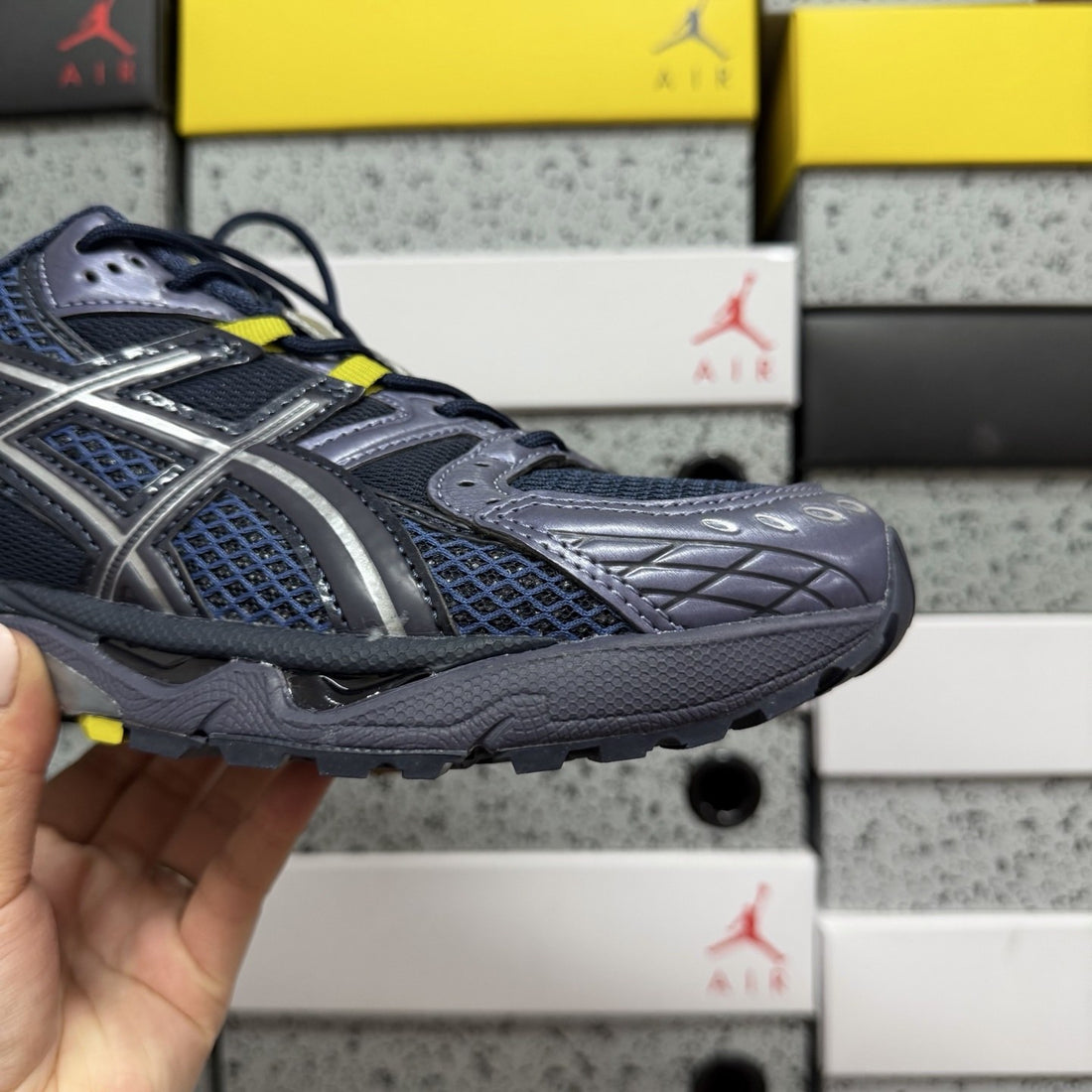 ASICS Gel-Nimbus 10.1 Navy Yellow