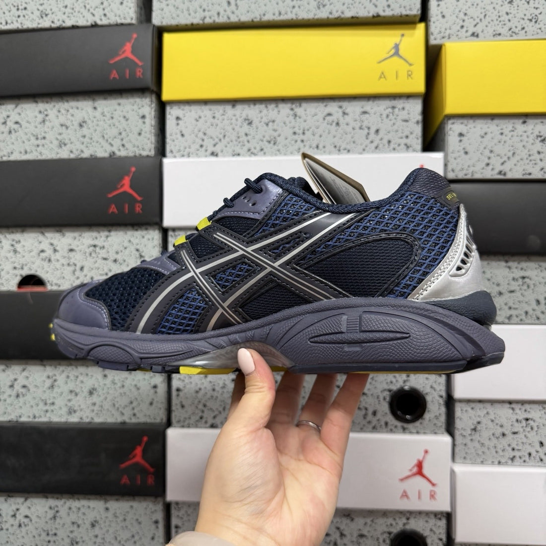 ASICS Gel-Nimbus 10.1 Navy Yellow