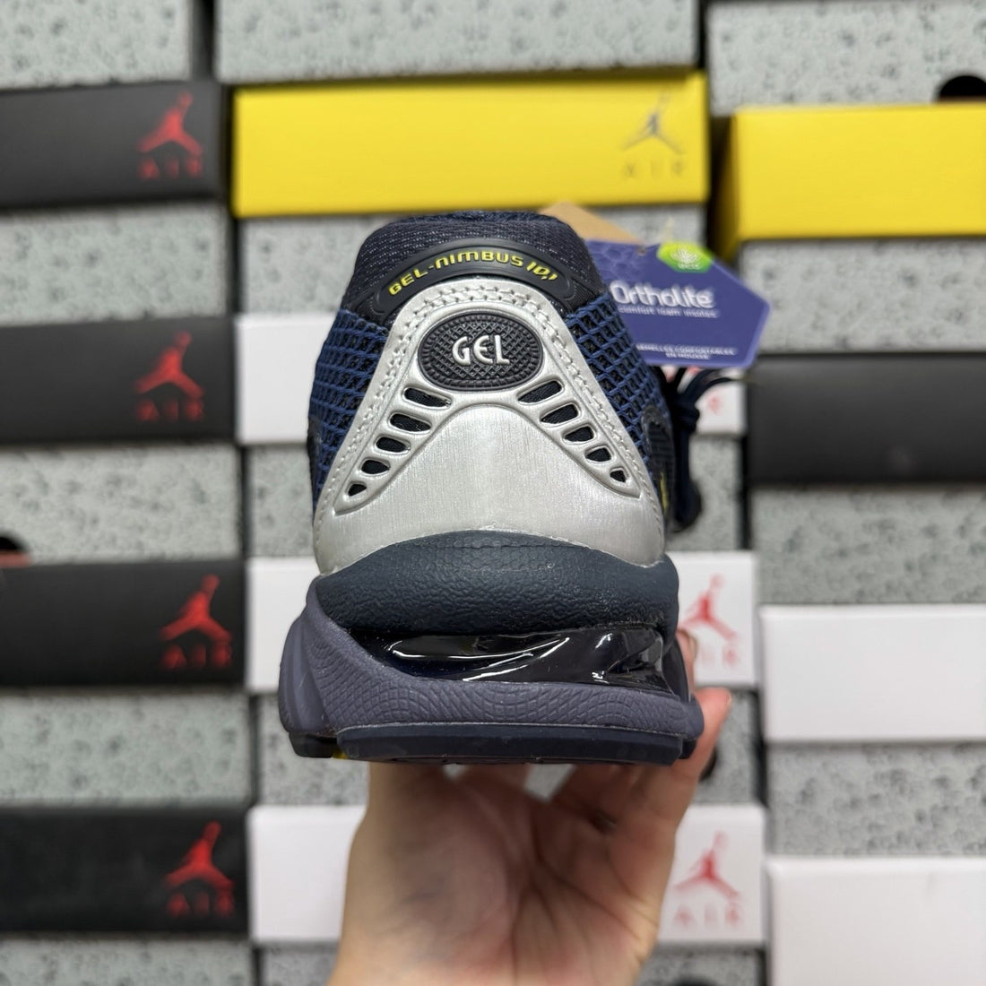 ASICS Gel-Nimbus 10.1 Navy Yellow