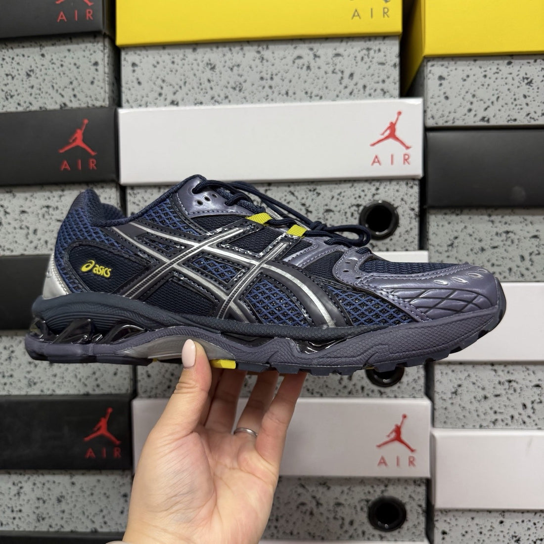 ASICS Gel-Nimbus 10.1 Navy Yellow