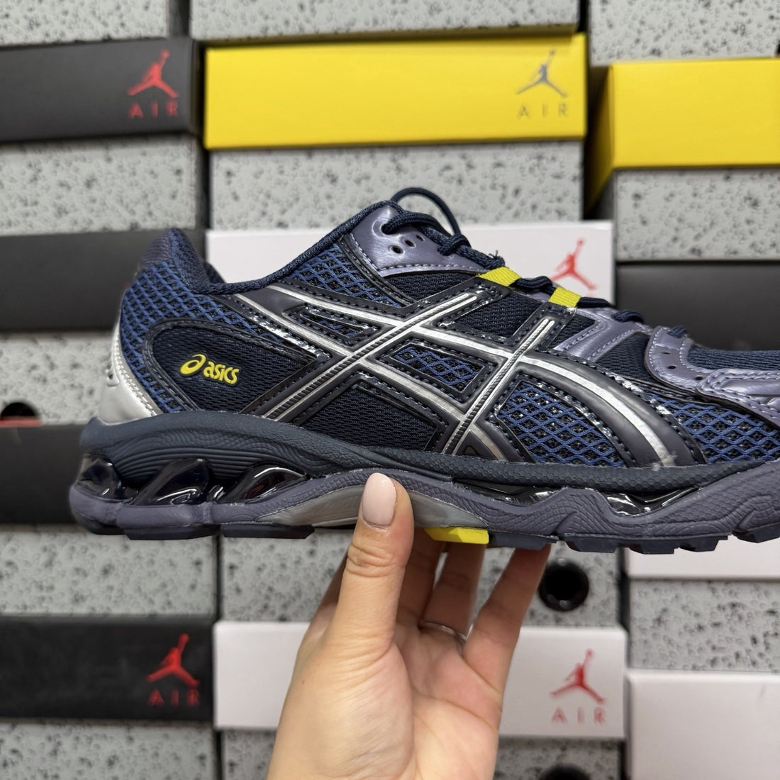 ASICS Gel-Nimbus 10.1 Navy Yellow