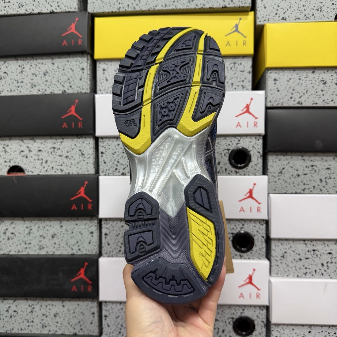 ASICS Gel-Nimbus 10.1 Navy Yellow