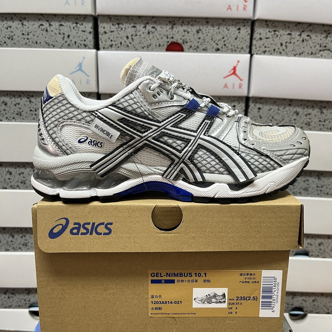 ASICS Gel-Nimbus 10.1 Silver Blue
