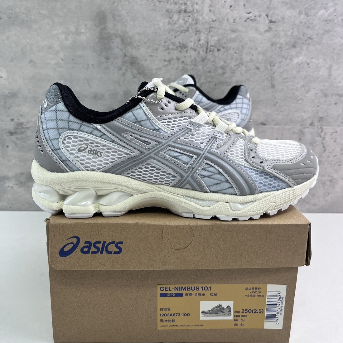 ASICS Gel-Nimbus 10.1 Silver Cream