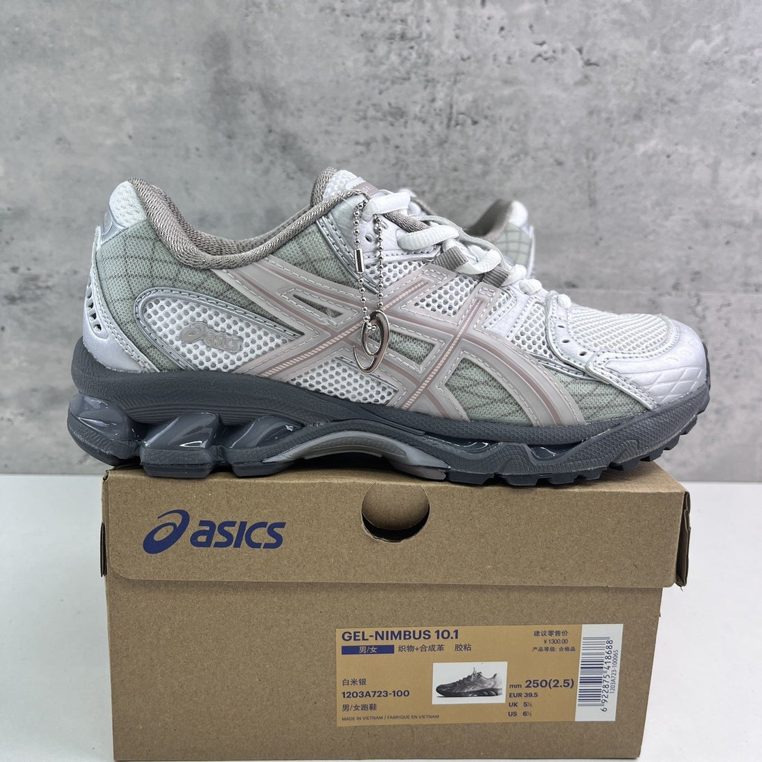 ASICS Gel-Nimbus 10.1 White Grey