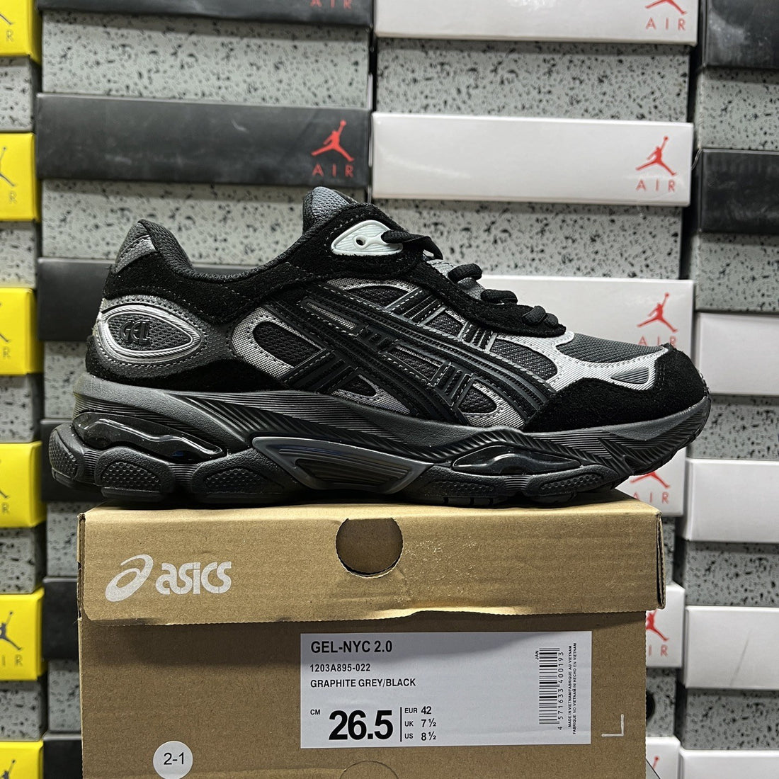 ASICS Gel-NYC 2.0 Graphite Black