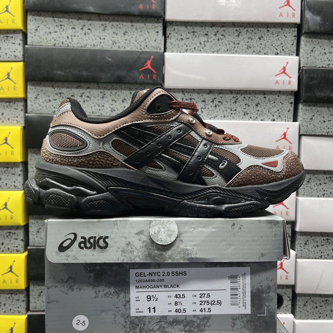 ASICS Gel-NYC 2.0 Mahogany Black