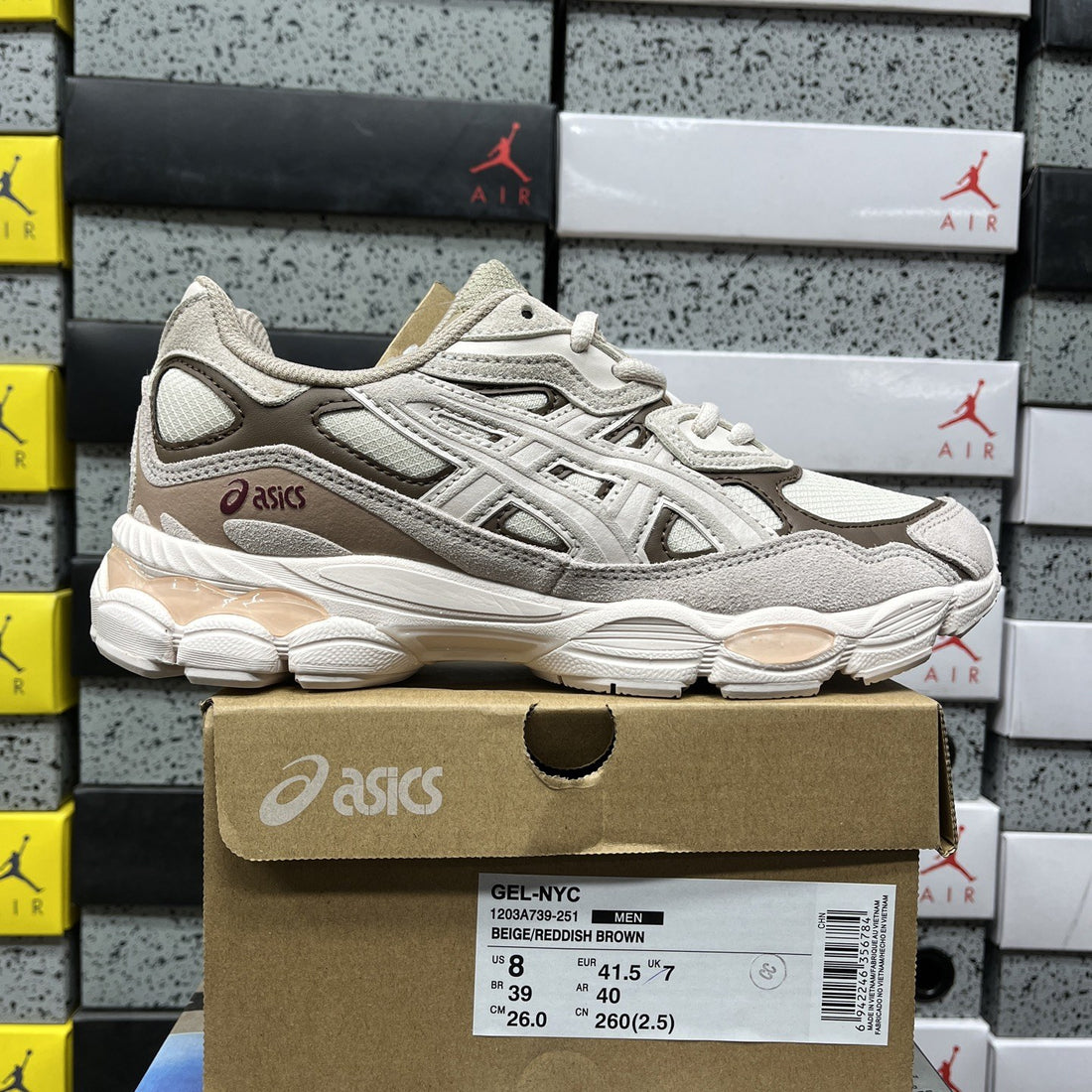 ASICS Gel-NYC Beige Peach
