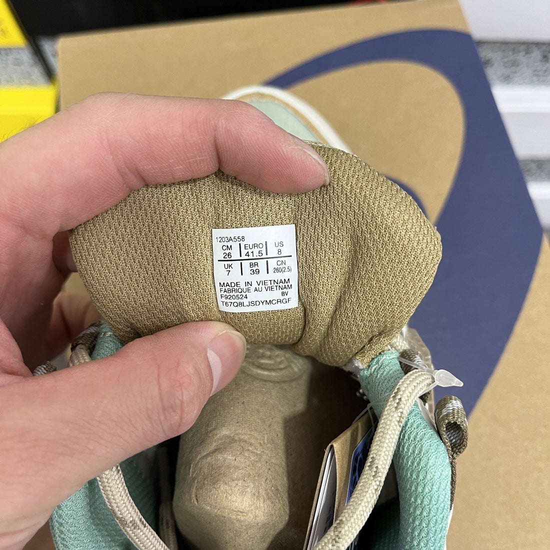 ASICS Gel-NYC Beige Teal