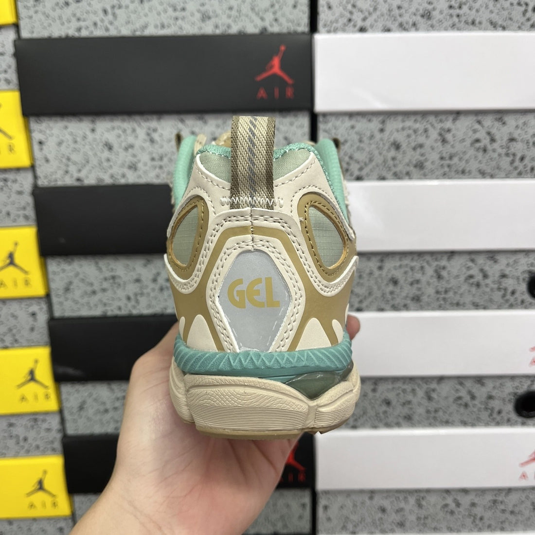 ASICS Gel-NYC Beige Teal