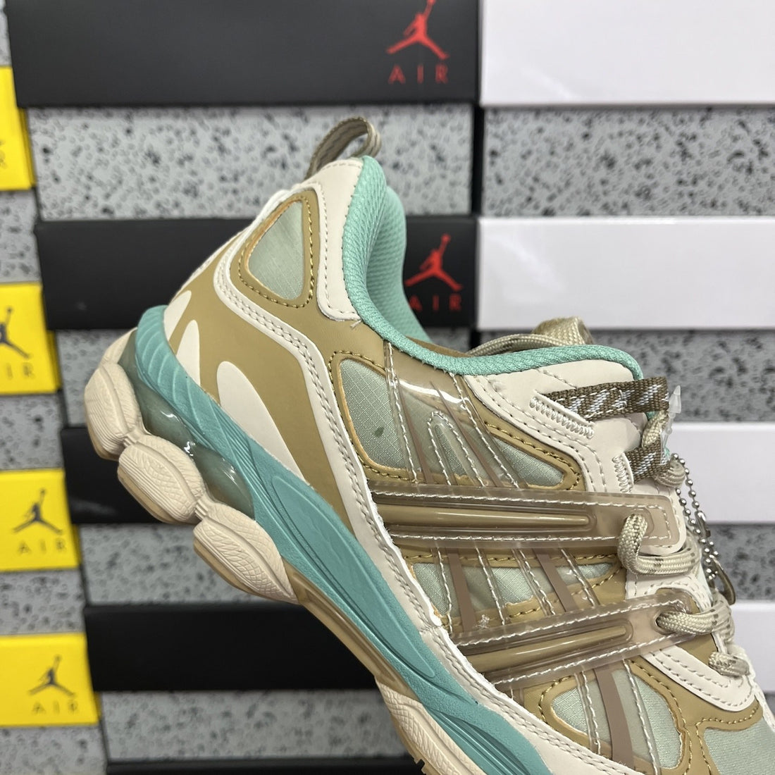 ASICS Gel-NYC Beige Teal