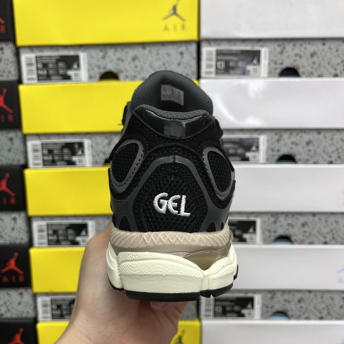 ASICS Gel-NYC Black Cream