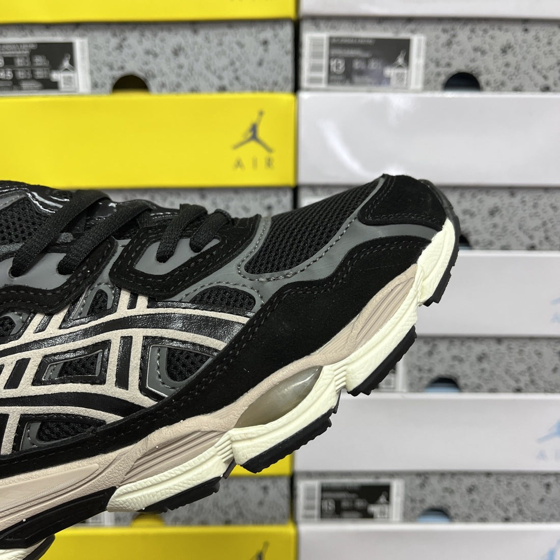 ASICS Gel-NYC Black Cream