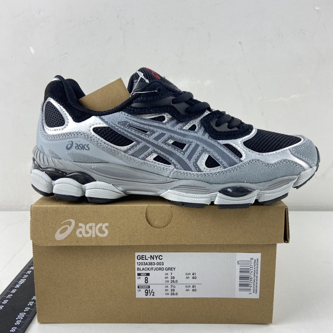 ASICS Gel-NYC Black Fjord Grey
