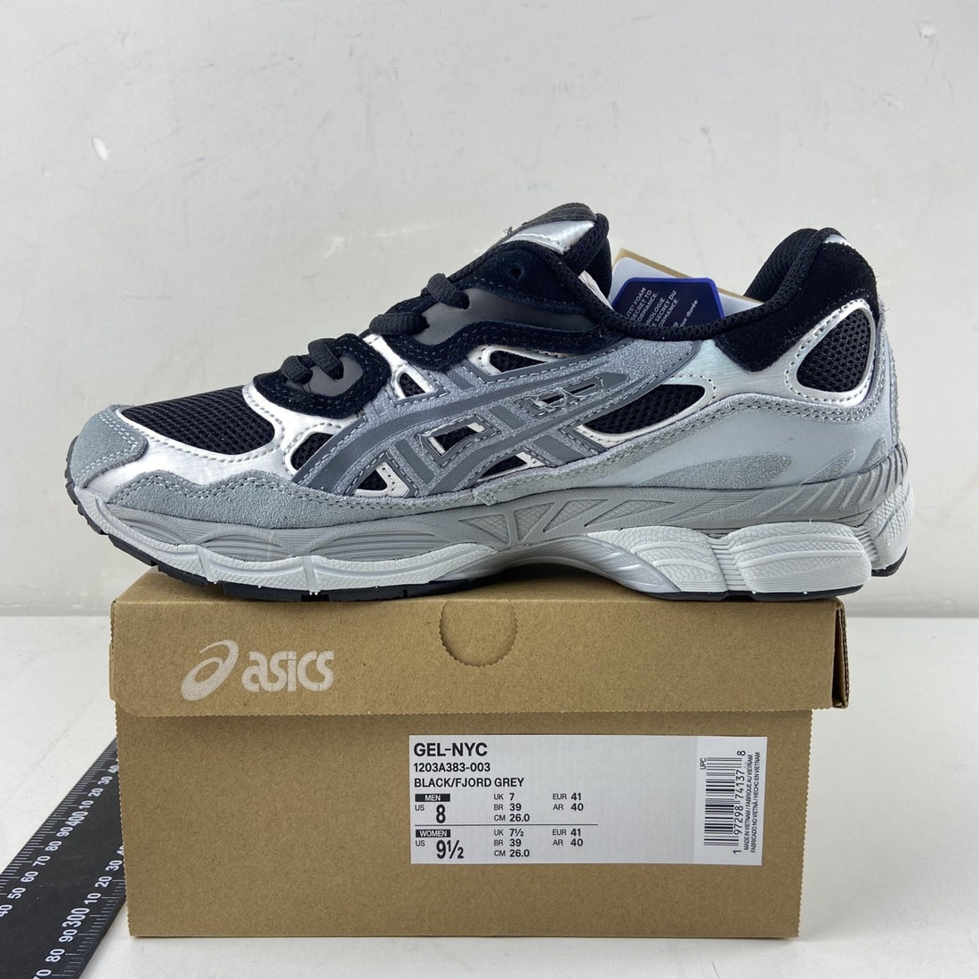 ASICS Gel-NYC Black Fjord Grey