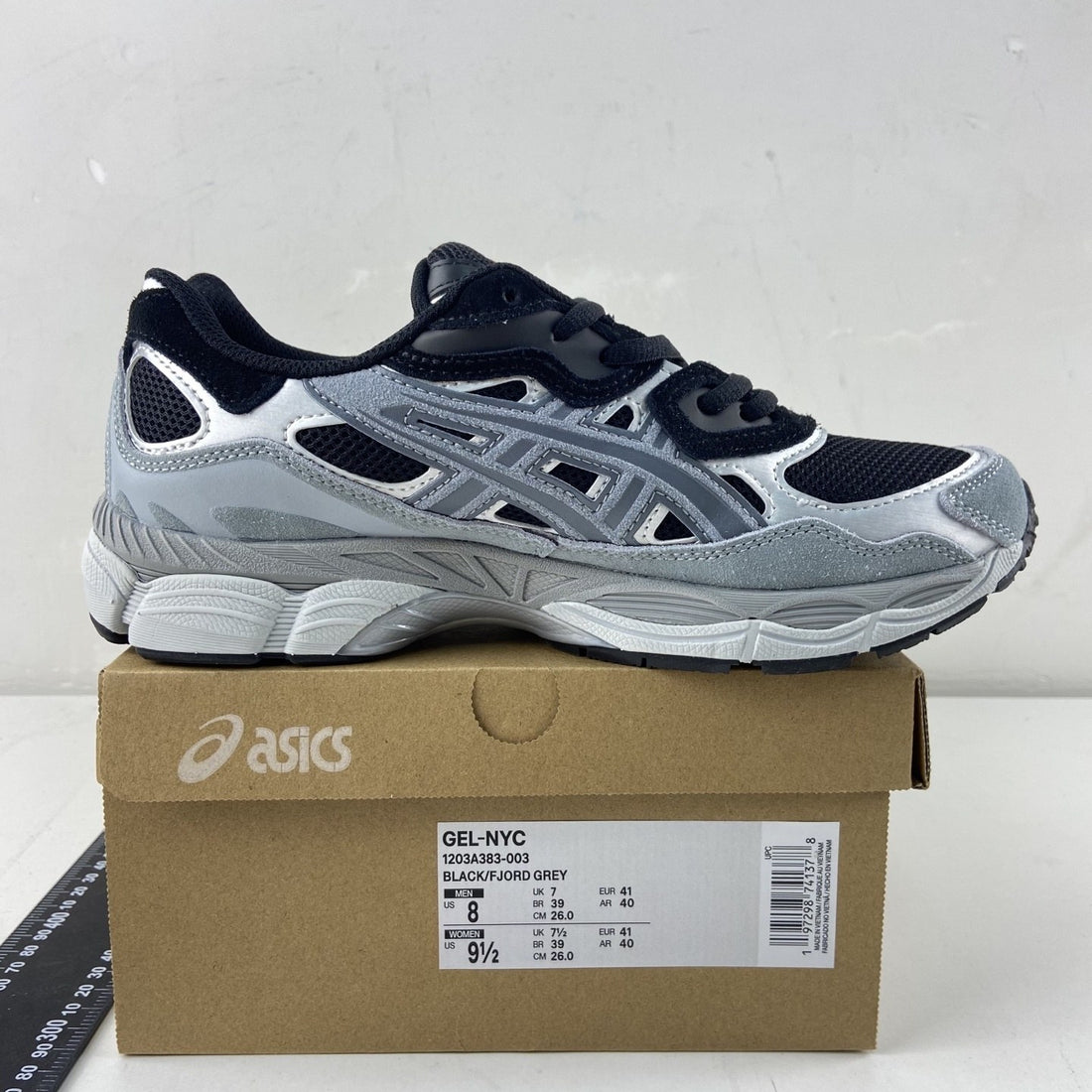 ASICS Gel-NYC Black Fjord Grey