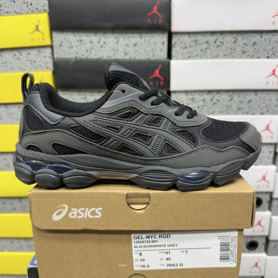 ASICS Gel-NYC Black Graphite
