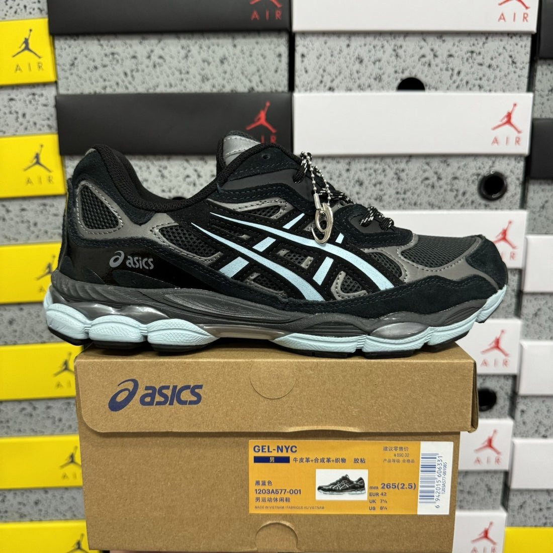 ASICS Gel-NYC Black Ice Blue