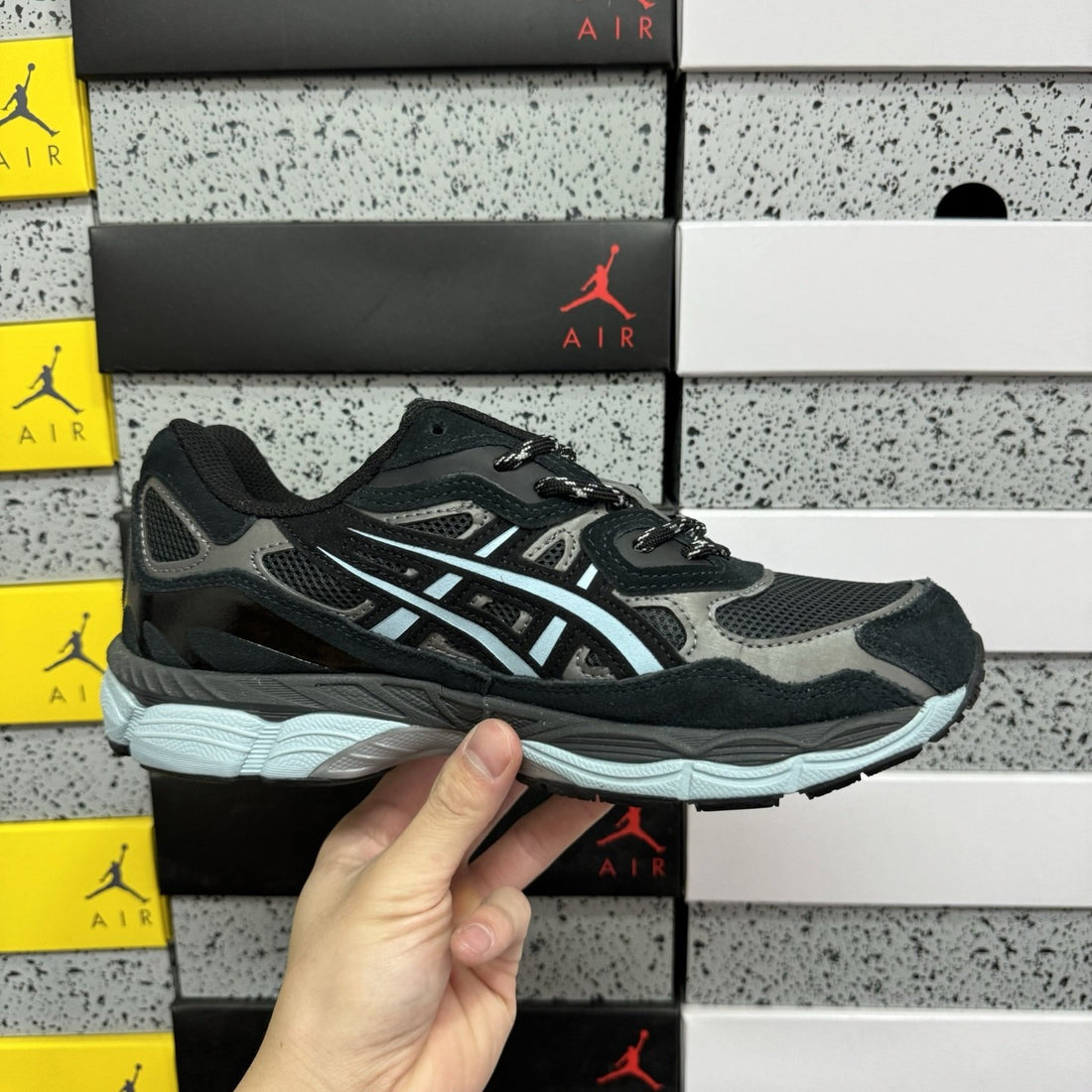 ASICS Gel-NYC Black Ice Blue