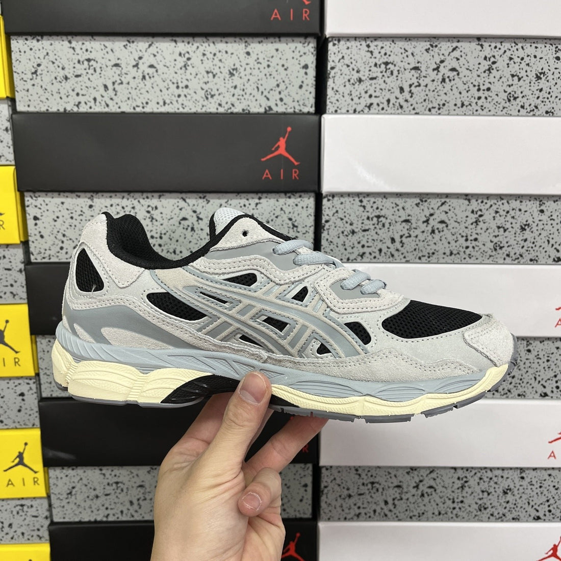 ASICS Gel-NYC Black Piedmont Grey
