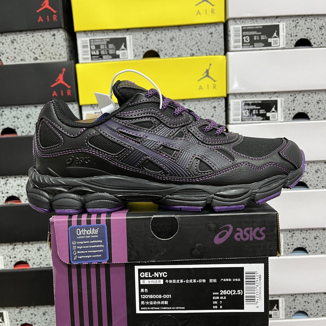 ASICS Gel-NYC Black Purple